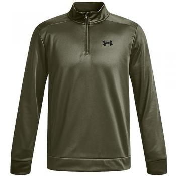 Under Armour Men's Armour Fleece 1/4 Zip Pullover Green Jacket S