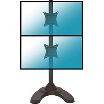 Soporte de Mesa Kimex para 2 Monitores 13-27 VESA 100x100 hasta 10Kg