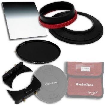 Fotodiox WonderPana 66 reducido, 9 WK Kit de núcleo de 145 mm y filtro/6.6 Soporte de actualización/6.5 x 8 0.9 suave del borde del filtro/145 mm filtro ND16