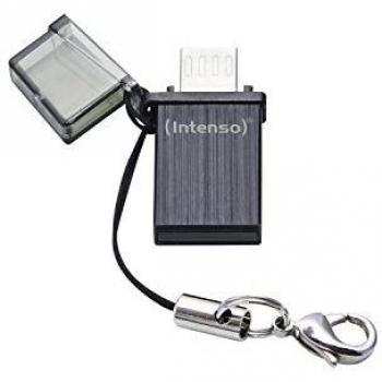 Intenso Mini Mobile Line, 32GB 32GB USB 2.0/Micro-USB Negro unidad flash USB - Memoria USB