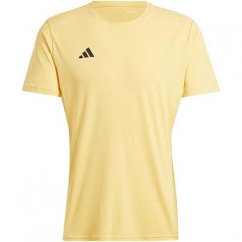 Camiseta de running adidas adizero essentials para hombre en color amarillo