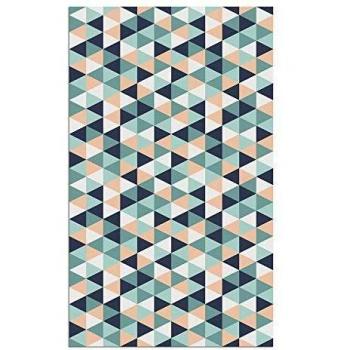 Alfombra Vinílica, Geométrico, 200 x 120 x 0.2 cm, Multicolor, ALV-046