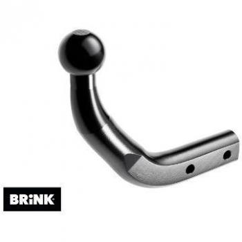 Enganche de remolque de cuello de cisne fijo Brink 694600, compatible con vehículos específicos, fabricado en acero resistente, capacidad de carga máxima adecuada para remolques ligeros y medianos, diseño aerodinámico que minim
