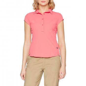 Odlo Blous S/S koya Cool Blusa, Mujer, Color Coral, tamaño Large
