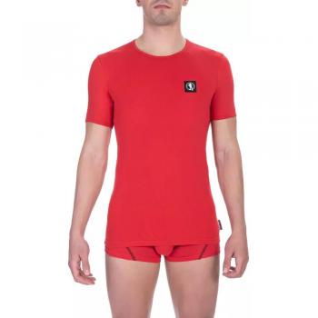 Bikkembergs Red Cotton T-Shirt - S