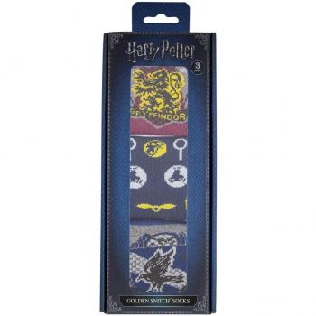 Calcetines Harry Potter Golden Snitch x3
