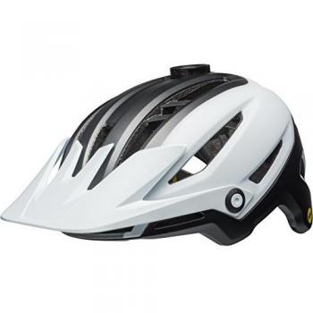 BELL Sixer MIPS Casco, Unisex, Matt White/Black, Small/52-56 cm