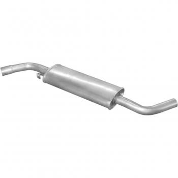 Silenciador central e intermedio 4MAX 0219-01-30210 y 0219-01-30210P, compatible con vehículos, fabricado en acero inoxidable, diseño de bajo ruido, fácil instalación, resistencia a la