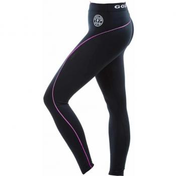 Gold´s Gym GGLPNT-023 - Leggings para Mujer, Color Negro, Talla M
