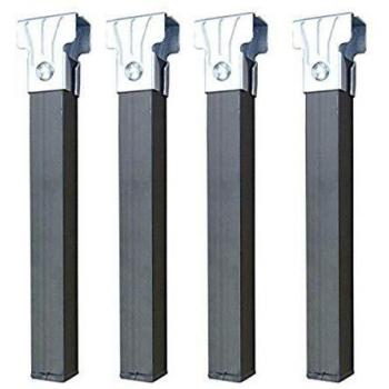 Imex El Zorro Juego 4 Patas somier sin Ruedas, Metal, Neutro, 350 x 30 x 30 mm