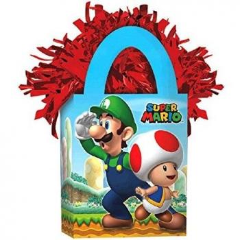Amscan – 110312 156 g Super Mario Tote Globo Peso