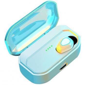 Auriculares TWS Inalámbricos Deportivos Bluetooth con Micrófono, Impermeables, Control Táctil y Carga Inalámbrica 3500mAh