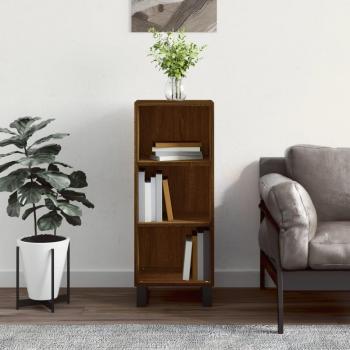 Aparador de Madera Multicapa Marrón Roble 34.5x32.5x90 cm