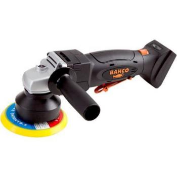 Kit de pulidora y taladro inalámbricos BAHCO 18V con 2 baterías y cargador, incluye pulidora de 5 con oscilación de 4,7mm