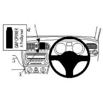 Brodit ProClip - Kit de coche para 10-14