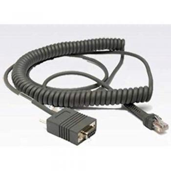 Motorola CBA-R03-C12PAR - Cable RS232 de 3.6 Metros, Negro