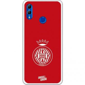 Funda Oficial Girona FC Escudo Equi roja para Huawei P Smart 2019