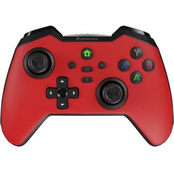 Genesis Mangan 400 Wireless Gamepad (Red) for PC/Switch/Mobile