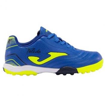Botas de Fútbol Joma Toledo TF para Niños, Color Royal, Talla 29 EU