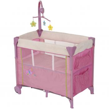 hauck Dream'n Care Center Travel Cot Butterfly