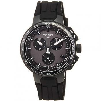 Tissot Mens Analogue Quartz Watch with Silicone Strap T1114173744103