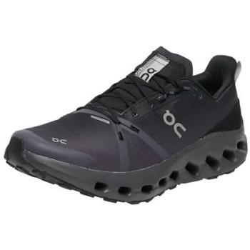 ON Cloudsurfer Trail Waterproof Men's Lowtop Running Shoes - Black Size 46
