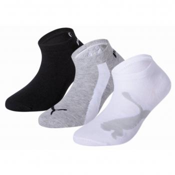 Puma 204202001 - Calcetines cortos para niños, conjunto de 3, multicolor, talla 31-34