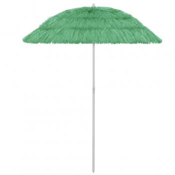 Sombrilla de playa verde 180 cm
