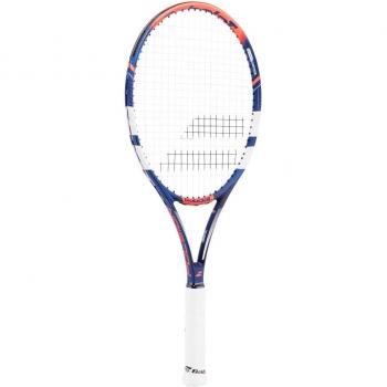 Babolat Pulsion 102 Strung Raquetas de Tenis, Hombre, Azul / Rojo / Blanco, 3