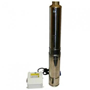 Bomba Sumergible para Pozo Profundo 370W - Capacidad de 4 m³/h y Altura de Elevación 48m