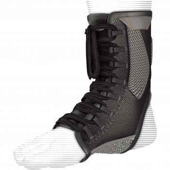 Shock Doctor Ultra Gel Tobillera, Unisex Adulto, Negro/Gris, L