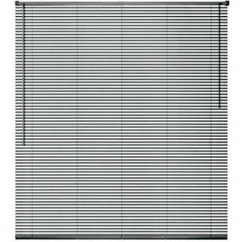 vidaXL Persiana aluminio 60x130 cm plateada