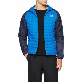 The North Face Thermoball Chaqueta Deportiva para Hombre, Bomber Blue/Urban Navy, S