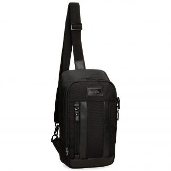 Bandolera Pepe Jeans Allblack cruzada