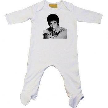 Tom Jones body y gorro para bebé blanco Talla:0-3
