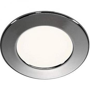 Downlight Empotrable Redondo LED SLV DL 126 Cromo 3W 3000K 12V