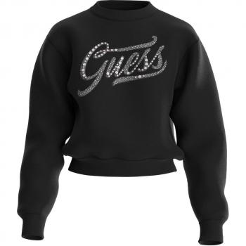 Guess Stones Women's Sweatshirt - Jet Black, 2XL
