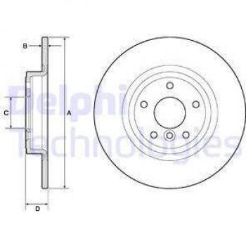 Disco de freno DELPHI BG4766C