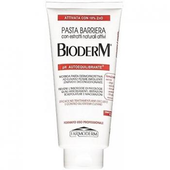 Pasta Barrera Bioderm Traspirante pH Autoequilibrante con 10% Zinc 300ml