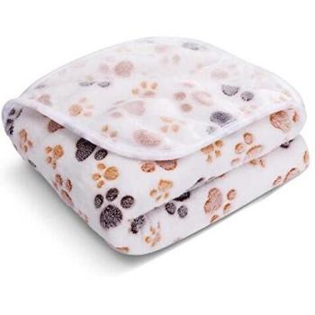 Nobleza - Manta para Perros, Grande Mantas Suave y Cálida para Perros Gatos Conejos y Otras Mascotas, Lavable, para Sofá y Cama Perro, 120 * 100 cm