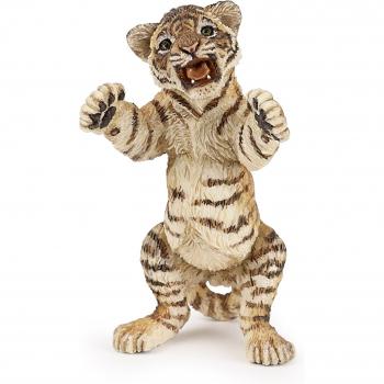 PAPO Wild Animal Kingdom Standing Tiger Cub Toy Figure - 50269