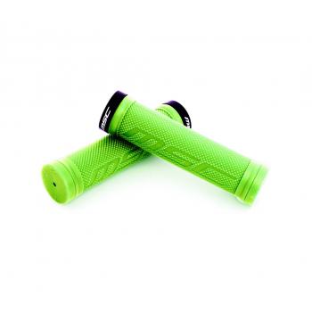 Puños Blocantes MSC Bikes GRIP01GN, Verde, 130 mm