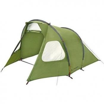 Vaude Opera - Tienda de campaña tipo túnel para 2 personas, color verde