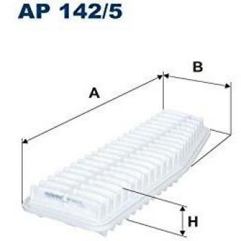 Filtron AP142/5 Compartimentos de Motor