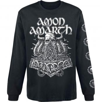 Amon Amarth Skullship Camisa Manga Larga Negro XL