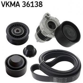 Juego de correas trapeciales poli V SKF VKMA 36138