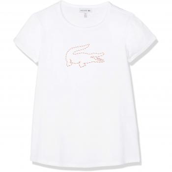 Lacoste Tj4467 Camiseta, Blanc 001, 12 años