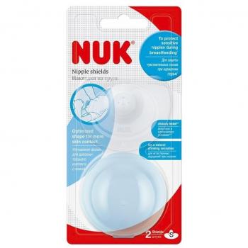 Conchas mamarias de silicona Nuk 2 unidades con caja