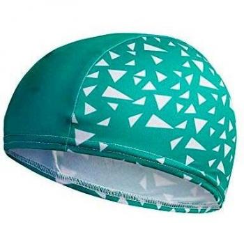 Gorro de natación Speedo Printed Polyester Cap azul infantil