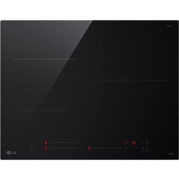 Placa de Inducción LG 59cm, 3 Zonas con Zona Grande de 28cm y Wi-Fi Touch Slider